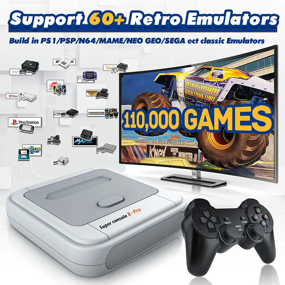  Kinhank Retro Game Console,Super Console X PRO